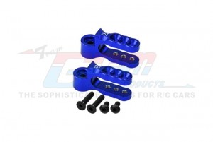 GPM ER024N 7075 ALLOY STEERING SERVO HOLDERS 25T 5345R FOR TRAXXAS X0-1 T-MAXX SUMMIT SLAYER PRO REVO 3.3 - BLUE - ER024N-B