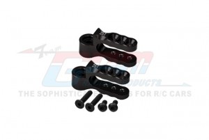 GPM ER024N 7075 ALLOY STEERING SERVO HOLDERS 25T 5345R FOR TRAXXAS X0-1 T-MAXX SUMMIT SLAYER PRO REVO 3.3 - ER024N-BK
