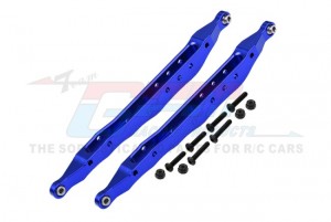 GPM RBX014RN 7075 ALLOY REAR LOWER TRAILING ARMS AXI234023 FOR Axial 1/10 RBX10 RYFT 4WD ROCK BOUNCER AXI03005 AXI03009 - BLUE - RBX014RN-B