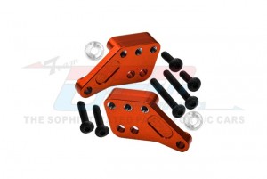 GPM TS056A 7075 ALLOY FRONT / REAR SHOCK MOUNT 10234 FOR TRAXXAS 1/8 6S MAXX SLASH / 1/10 MAXX MONSTER - ORANGE - TS056A-OR