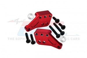 GPM TS056A 7075 ALLOY FRONT / REAR SHOCK MOUNT 10234 FOR TRAXXAS 1/8 6S MAXX SLASH / 1/10 MAXX MONSTER - RED - TS056A-R