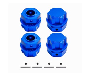 ALUMINUM WHEEL HEX 24mm ARA310928 ARA310929 FOR 1/5 ARRMA KRATON OUTCAST 8S BLX MONSTER - RS-ARA310928/BU