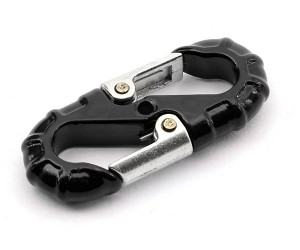 METAL RESCUE HOOK TRAILER TOW HOOK FOR 1/10 RC CRAWLER TRUCK AXIAL SCX-10 TRAXXAS TRX-4 - WH-03/BK