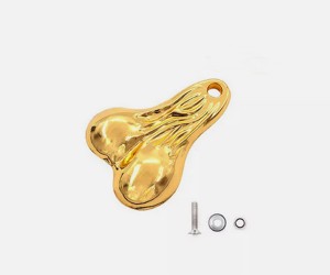 METAL SPOOF EGGS DANGLER TRUCK NUTS ACCESSORIES FOR TRAXXAS 1/10 TRX-4 SCX10 PICKUP TRUCK CRAWLER - RS-CA01/GO