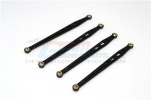 ALLOY REAR CHASSIS LINKS PARTS TREE AXIAL SCX10 - Black - SCX049R-BK