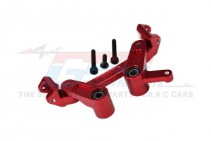 GPM MAM4048 7075 ALLOY FRONT STEERING ASSEMBLY ARA340200 FOR ARRMA 1/8 MOJAVE 4X4 4S BLX Desert Truck - RED - MAM4048-R