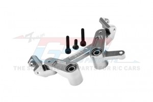 GPM MAM4048 7075 ALLOY FRONT STEERING ASSEMBLY ARA340200 FOR ARRMA 1/8 MOJAVE 4X4 4S BLX Desert Truck - SILVER - MAM4048-S