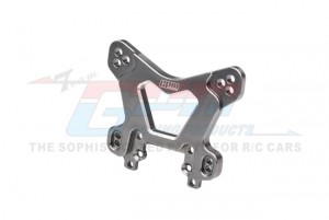GPM XE028 7075 ALLOY FRONT DAMPER PLATE TLR244079 FOR LOSI 1/8 8IGHT-XE 4X4 Sensored Brushless Racing Buggy RTR LOS04018 - GUN SILVER - XE028-GS