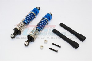 ALLOY FRONT/REAR ADJUSTABLE SPRING  DAMPERS AXIAL SCX10 - Blue - SCX090F/R-B-S-BEBK