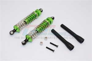 ALLOY FRONT/REAR ADJUSTABLE SPRING  DAMPERS AXIAL SCX10 - SCX090F/R-G-S-BEBK