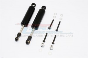 ALUMINIUM FRONT/REAR INTERNAL SHOCKS  (90MM) AXIAL SCX10 - SCX090N-BK-BEBK