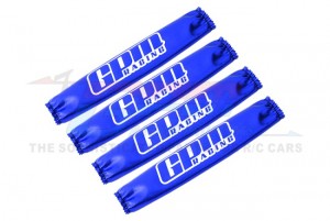GPM TXM/SCO DAMPER SHOCK WRAPS -4PCS SET FOR TRAXXAS 1/5 X-MAXX 6S 8S /  ARRMA KRATON 8S RC MONSTER - TXM/SCO-B
