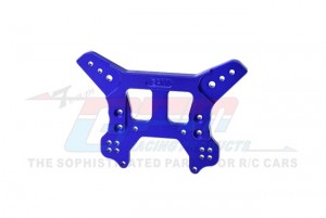 GPM MAY030N 7075 ALLOY REAR SHOCK TOWER AR330189 FOR ARRMA 1/8 TYPHON 6S ARA106046 - BLUE - MAY030N-B