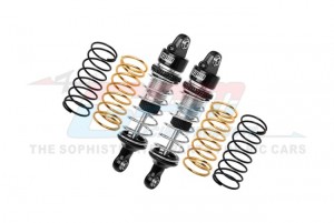 GPM MGG058F/R 7075 ALLOY FRONT/REAR ADJUSTABLE SPRING SHOCK 58mm ARA330838 FOR ARRMA 1/18 GRANITE TYPHON 1/14 MOJAVE GROM - SIVLER - MGG058F/R-S