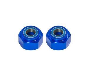ALUMINUM FRONT WHEEL HEX ADAPTER 12mm WITH BEARING FOR 1/10 RC TAMIYA DT03 46702 58587 84435 47347 - DT3010F/BU