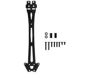 CARBON FIBER UPPER DECK PLATE FOR 1/10 TAMIYA TT01 TT01-D RC TOURING DRIFT CAR - TT01-29