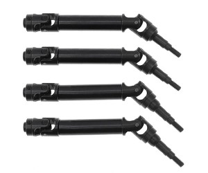 STEEL FRONT & REAR CVD DRIVESHAFT 9051 9052 FOR 1/10 RC TRAXXAS Ford F-150 Raptor R 101076-4 - RS-TRX905152R/BK