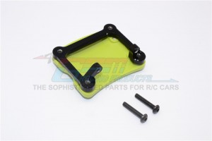 ALUMINIUM+PLASTIC FRONT/REAR AXLE  PROTECTOR MOUNT AXIAL SCX10 - Black - SCX168F/R-BK