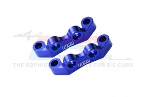GPM TT2008N 7075 ALLOY FRONT & REAR UPPER ARM BULK FOR 1/10 TAMIYA TT-02 RC CAR - BLUE - TT2008N-B