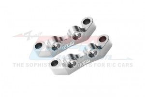 GPM TT2008N 7075 ALLOY FRONT & REAR UPPER ARM BULK FOR 1/10 TAMIYA TT-02 RC CAR - SILVER - TT2008N-S