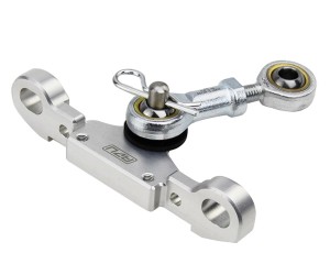 ALUMINUM REAR SUSPENSION MOUNT WITH TOW HITCH HOOK LOS254029 1/5 LOSI DBXL 1.0 2.0 MTXL XL TRUCK - RS-LOS254029/SI