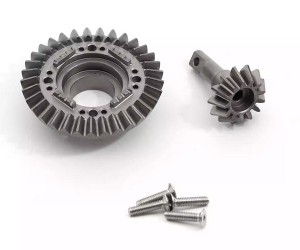 40CRMO STEEL FRONT / REAR DIFFERENTIAL GEAR OUTPUT GEAR 8578 8579 FOR 1/7 RC TRAXXAS UDR UNLIMITED DESERT RACER 85076-4 - FRONT GEAR - RS-TRX8578