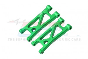 GPM MGM056 7075 ALLOY REAR LOWER SUSPENSION ARMS ARA330840 FOR ARRMA 1/14 RC MOJAVE GROM DESERT TRUCK ARA2104 - GREEN - MGM056-G