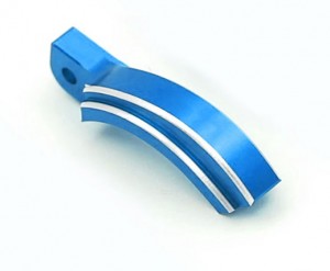 ALUMINUM THROTTLE TRIGGER ARM FOR FLYSKY NOBLE NB4 NB4 PRO TRANSMITTER - NB4-T01/BU