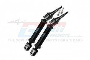 GPM FR1006R STEEL JOINT 6061 ALLOY REAR DRIVESHAFT ASSEMBLY WITH 6mm AXLE 9052 FOR 1/10 TRAXXAS RAPTOR R STAMPEDE RUSTLER - FR106R-BK
