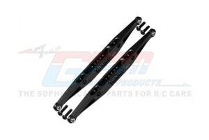 GPM BR014LN 7075 ALLOY REAR LOWER TRAILING ARMS LOS234003 FOR LOSI 1/10 BAJA REY / ROCK REY / HAMMER REY U4 - BLACK - BR014LN-BK