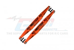GPM BR014LN 7075 ALLOY REAR LOWER TRAILING ARMS LOS234003 FOR LOSI 1/10 BAJA REY / ROCK REY / HAMMER REY U4 - ORANGE - BR014LN-OR