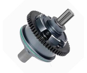 ALUMINUM M0.8 CENTER DIFF SET 57T ARA311165 FOR ARRMA 1/8 MOJAVE / 1/10 KRATON OUTCAST 4X4 4S BLX - GUN SILVER - RS-ARA311165/GS