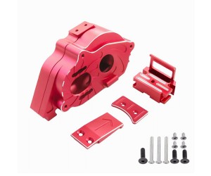 ALUMINUM CENTER DIFF POWER MOTOR MOUNT ARA311169 FOR ARRMA 1/8 MOJAVE / 1/10 KRATON OUTCAST 4X4 4S BLX - RS-ARA311169/RED