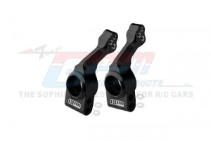 GPM SLA2W022N 7075 ALLOY REAR STUB AXLE CARRIERS 1952 FOR 1/10 TRAXXAS SLASH RAPTOR R RUSTLER  HOSS TRUCK - SLA2W022N-BK