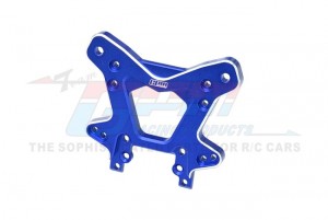 GPM LUX028 7075 ALLOY FRONT SHOCK TOWER LOS254080 LOSI 1/6 8IGHT-X Super Lasernut Buggy LOS04019 - BLUE - LUX028-B