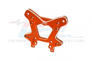 GPM LUX028 7075 ALLOY FRONT SHOCK TOWER LOS254080 LOSI 1/6 8IGHT-X Super Lasernut Buggy LOS04019 - ORANGE - LUX028-OR