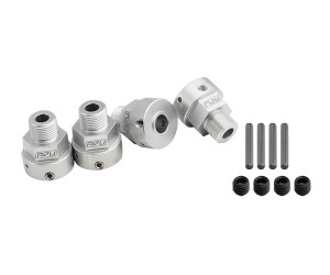 ALUMINUM 7075 WHEEL HEX ADAPTOR +10mm OFFSET C-00180-329 FOR TEAM CORALLY KRONOS SPARK XB6 SKETER KAGAMA ASUGA - RS-C-00180-329/SI