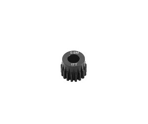 HARD STEEL M0.6 5mm BORE MOTOR PINION GEAR 17T - 28T  FOR 1/10 1/12 RC CAR - RS-M0617T