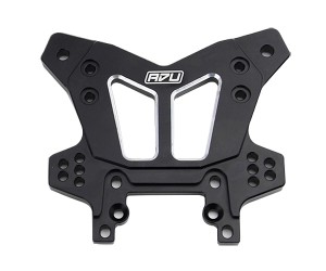 ALUMINUM 7075 FRONT / REAR SHOCK TOWER FOR RC LOSI 1/6 1/6 8IGHT-X Super Lasernut 4WDBUGGY LOS04019 - FRONT - RS-LOS254080/BK