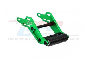 GPM LMTM040R 7075 ALLOY REAR ADJUSTABLE WHEELIE BAR LOS211045 FOR LOSI 1/18 Mini LMT 4X4 Brushed Monster LOS01026 - GREEN - LMTM040R-G