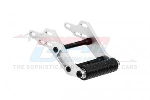 GPM LMTM040R 7075 ALLOY REAR ADJUSTABLE WHEELIE BAR LOS211045 FOR LOSI 1/18 Mini LMT 4X4 Brushed Monster LOS01026 - SILVER - LMTM040R-S