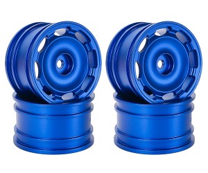 ALUMINUM M-CHASSIS RIM 46 x 25mm DISC TYPE For 1/10 TAMIYA M05 M05 M07 XM-01 MB-01 CAR - RS-WH422512C/BU