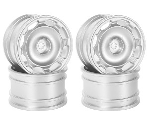 ALUMINUM M-CHASSIS RIM 46 x 25mm DISC TYPE For 1/10 TAMIYA M05 M05 M07 XM-01 MB-01 CAR - RS-WH422512C/SI