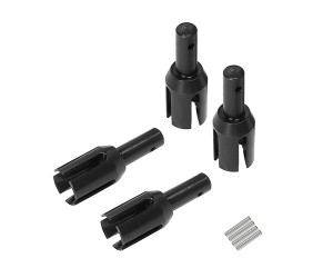 STEEL FRONT & REAR GEAR DIFFERENTIAL CUP JOINT MA21 FOR TAMIYA 1/10 RC XM01 PRO CAR 58738 - RS-MA21