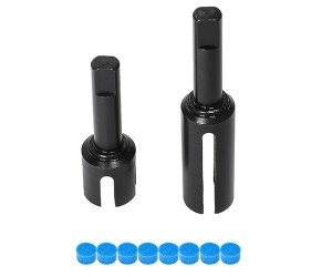 STEEL FRONT & REAR INPUT SHAFT MB21 MB24 FOR TAMIYA 1/10 RC XM-01 PRO CAR 58738 - RS-MB2124