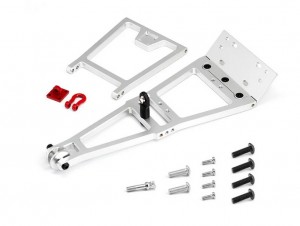ALUMINUM TOW CRANE ARM WRECKER KIT SERVO OR WINCH FOR 1/10 AXIAL RACING SCX10 CAPRA TRAXXAS TRX-4 CRAWLER TRUCK - RS-CA04/SI