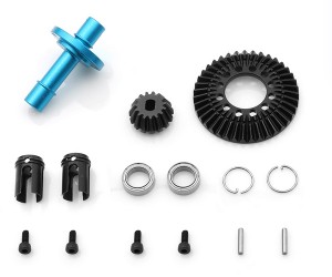FRONT DIRECT COUPLING 39T STEEL GEAR SET 22047 FOR 1/10 TAMIYA TT-02 XM-01 XV-02 PRO RC TOURING CAR - RS-TA22047