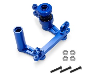 ALUMINUM STEERING SAVER 4945 FOR TRAXXAS T-MAXX / E-MAXX MONSTER 49104-1 - RS-TRX4945/BU