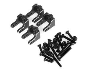 ALUMINUM UPPER SHOCK MOUNT LOS211044 FOR RC LOSI 1/18 MINI LMT MONSTER LOS01026 - BLACK - RS-LOS211044A/BK