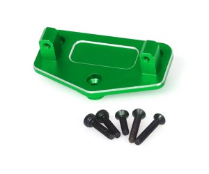 ALUMINUM SERVO PLATE LOS212036 FOR RC LOSI 1/18 MINI LMT MONSTER LOS01026 - GREEN - RS-LOS212036/G